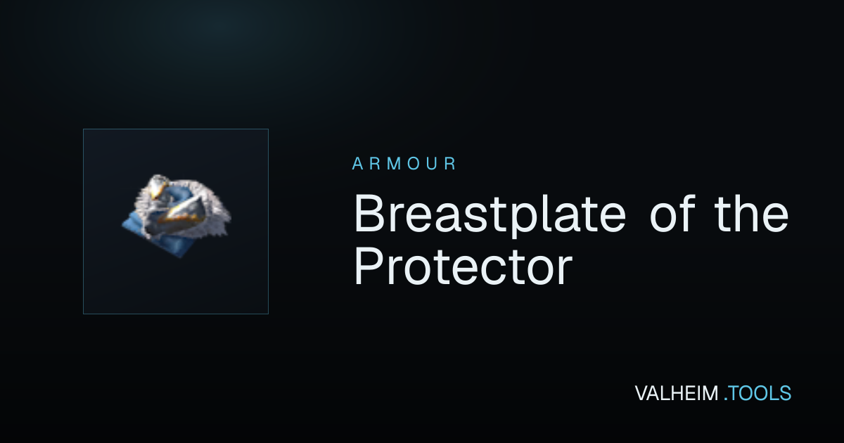 Breastplate of the Protector: how to get it and what it's for | Valheim ...